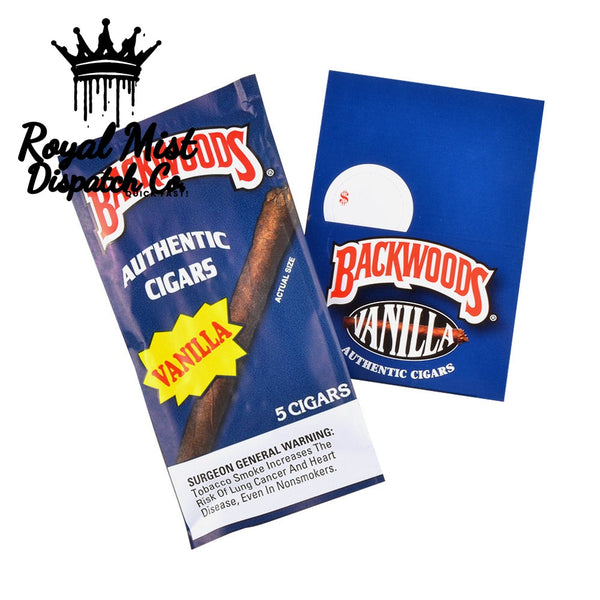 Backwoods Vanilla Cigars 5 Pack