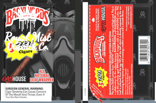 Backwoods Zaza x Gas House Cigars 5 Pack