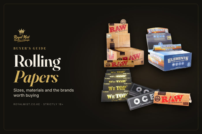 Rolling Papers in Nairobi: The Complete Buyer's Guide (Sizes, Materials & Prices)