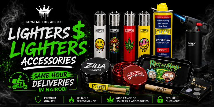Lighters & Accessories — Buy Lighters in Nairobi Kenya | Royal Mist