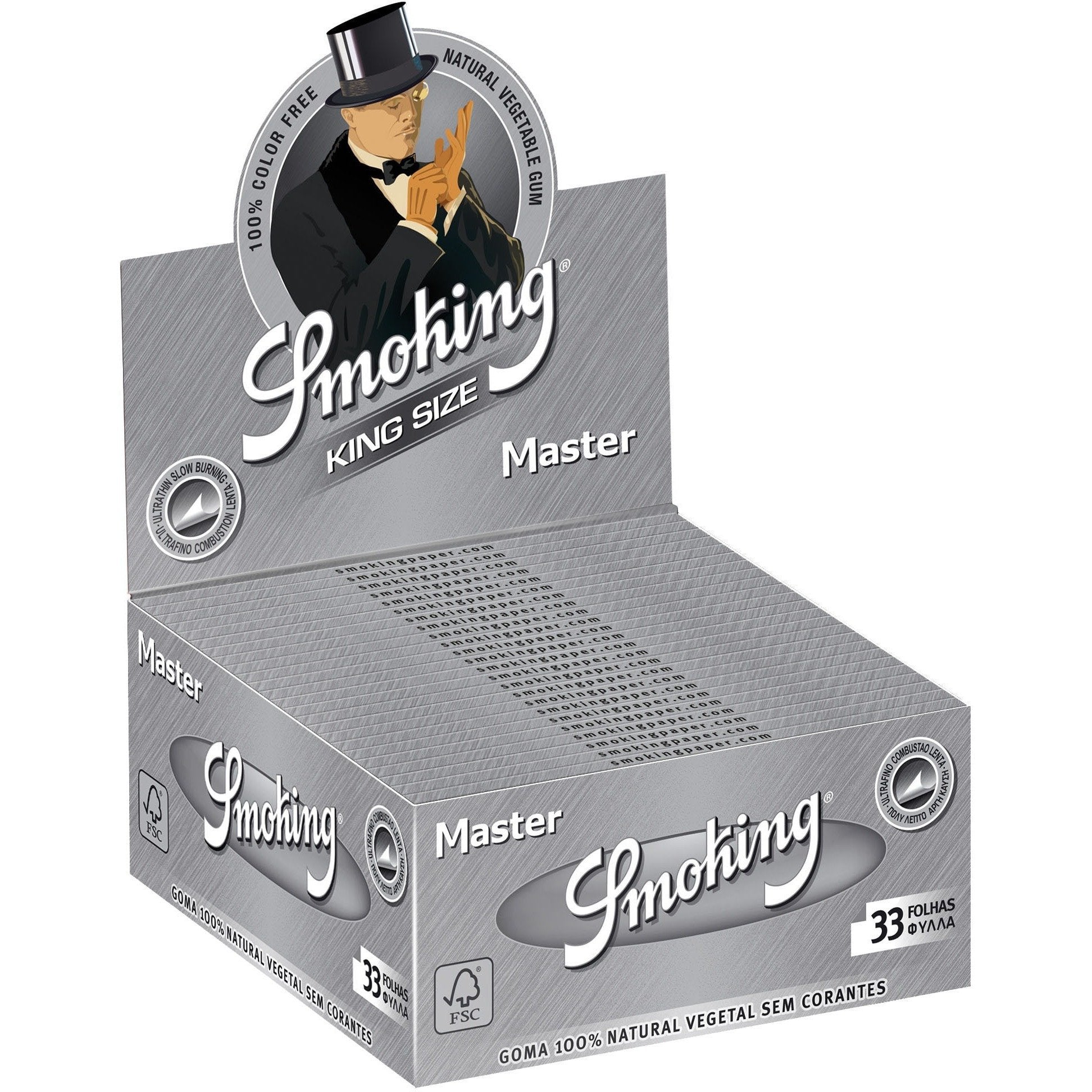 Smoking Master KS Slim Rolling Papers Full Box — Buy Online Nairobi Kenya | Royal Mist