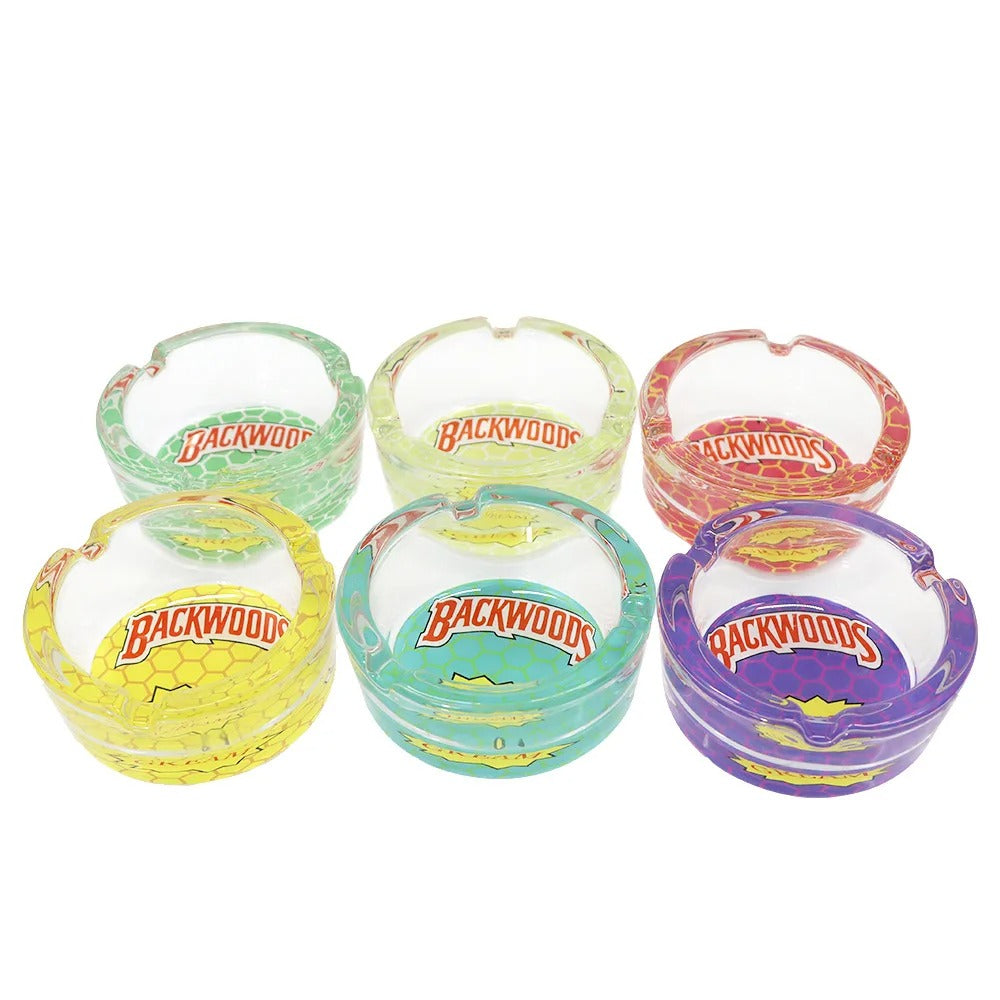 Backwoods 66mm Round Glass Ashtray — Buy in Nairobi Kenya | Royal Mist