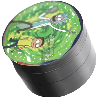 Buy Herb Grinder Kenya – Rick and Morty 4-Part Alloy Kief Catcher Nairobi