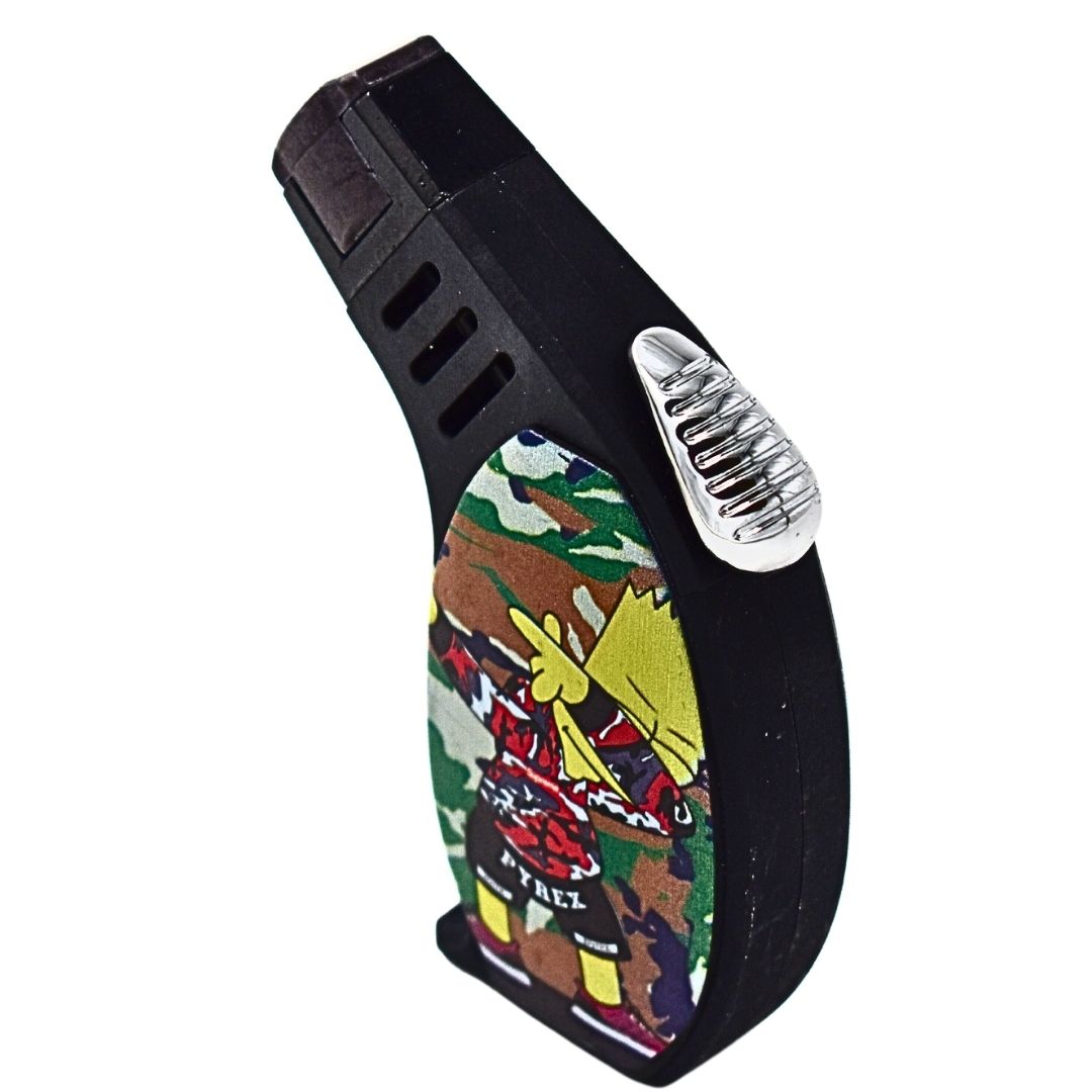 Pyrex Art Design Lighter Kenya – Cookies Simpsons Glass Lighter | Royal Mist Smoke Shop