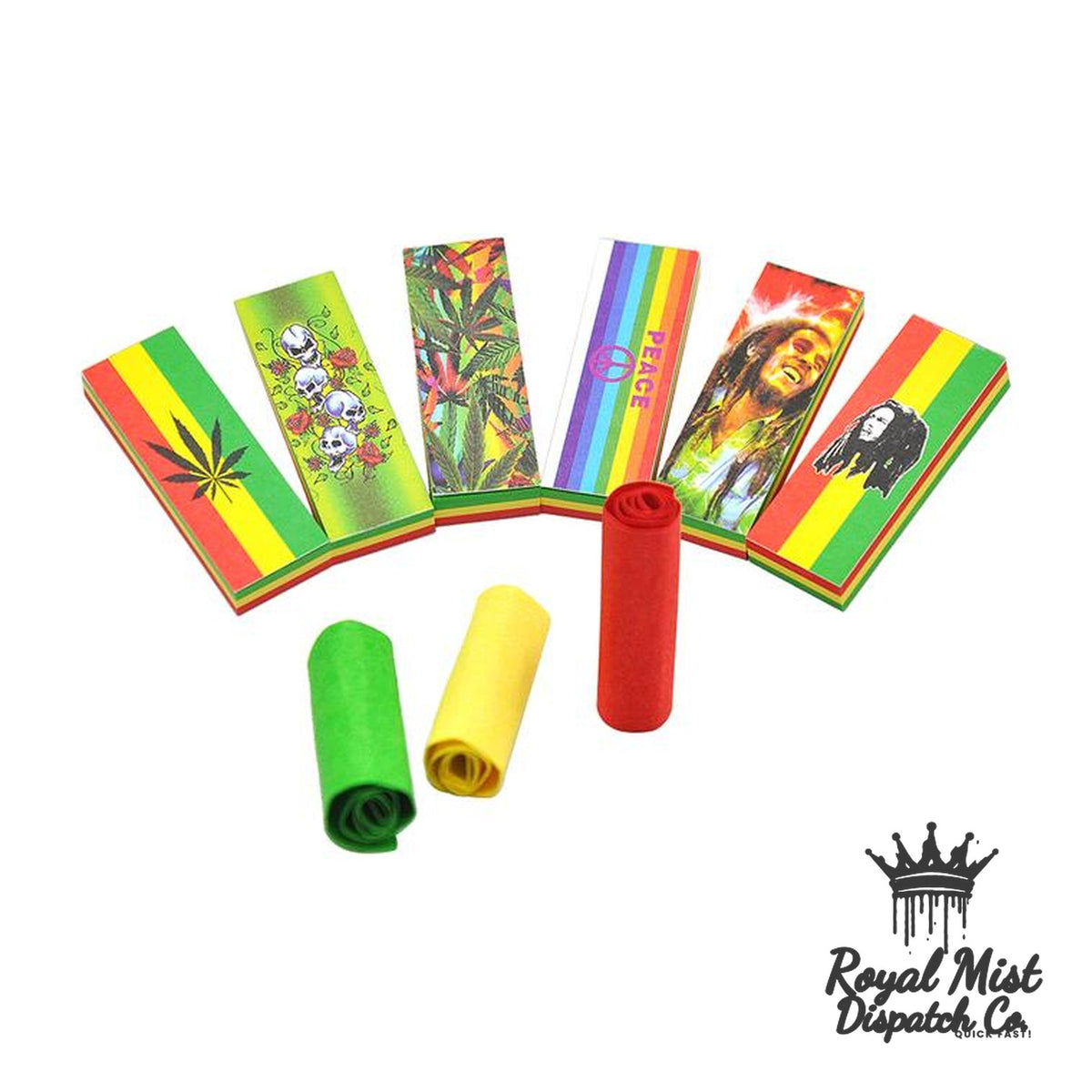 Bob Marley Rasta Filter Tips roach booklets — Buy in Nairobi | Royal Mist