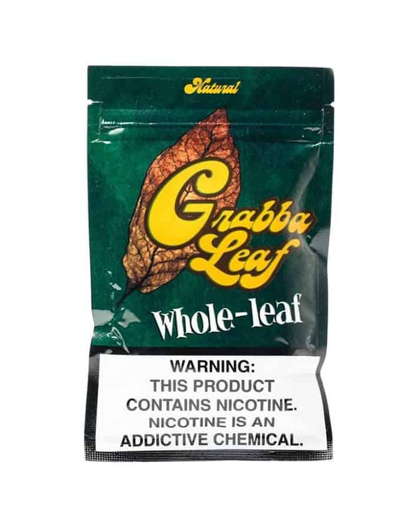 Grabba Leaf Green Whole Leaf – Original Green Grabba Blunt Wrapper