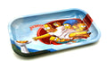 Simpsons Backwoods Design Large Metal Rolling Tray - Royal Mist Nairobi