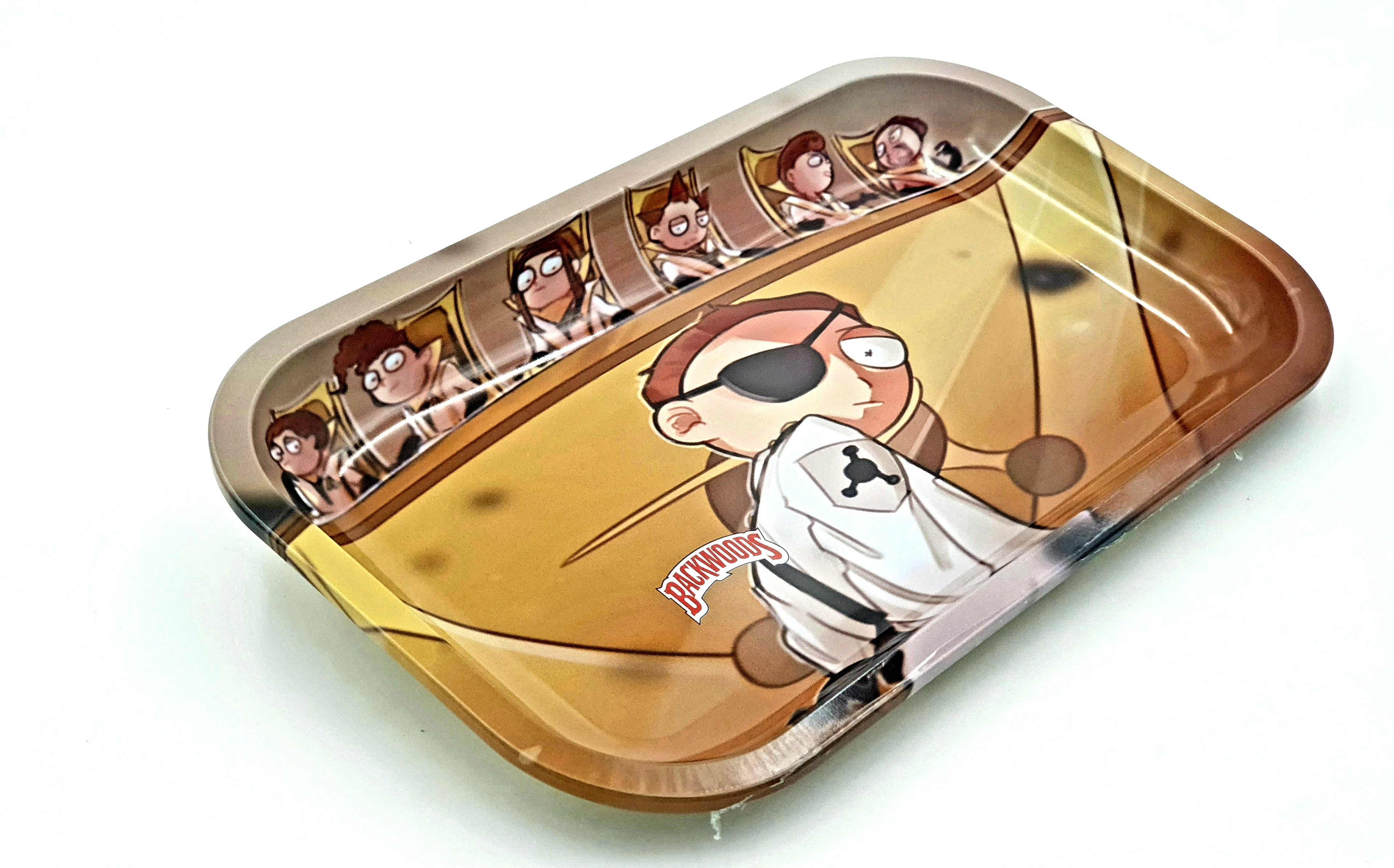 R&M Classic Design Rolling Tray Edition 4 - Royal Mist Nairobi