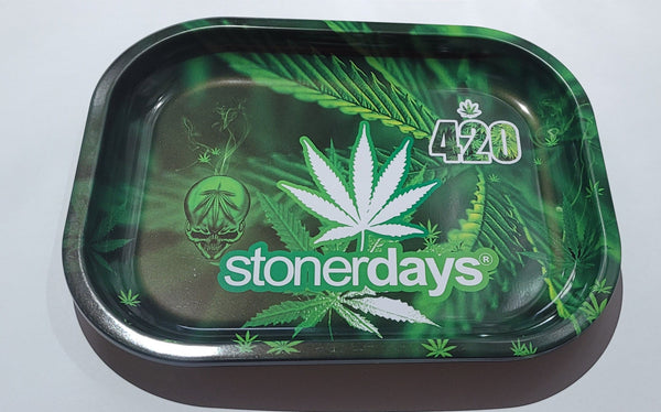 Vintage Days Design Small Metal Rolling Tray – Compact