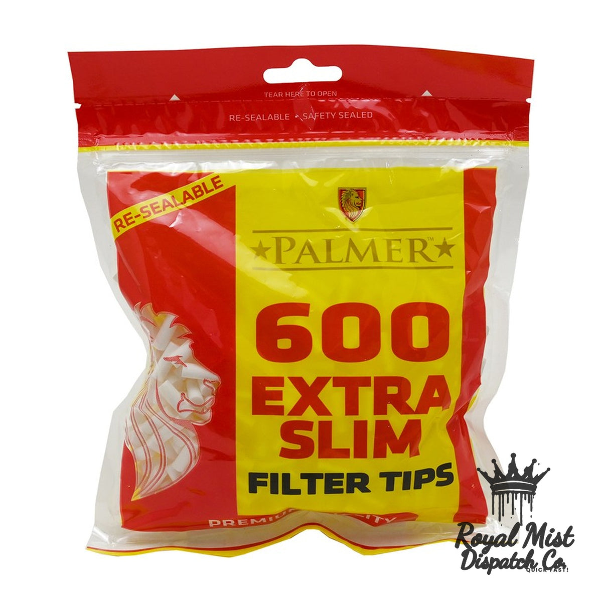 Palmer Extra Slim Filter Tips 600 per Bag — Buy in Nairobi | Royal Mist