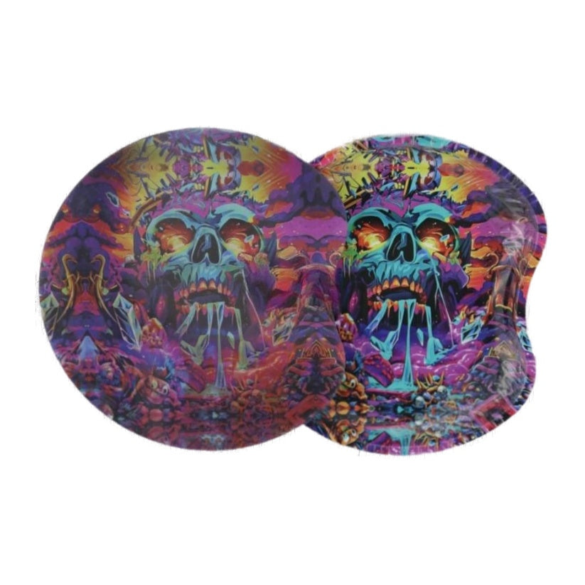 3D Holographic LSD Visuals Rolling Tray with Magnetic Lid - Royal Mist Nairobi
