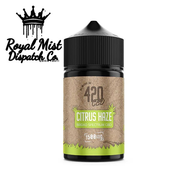 420 E-liquids 1500mg Broad Spectrum CBD E-Liquids Citrus Haze Royal Mist Nairobi Kenya