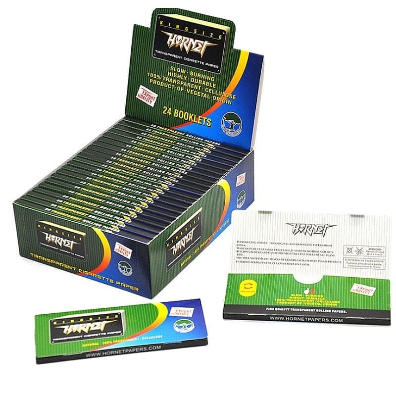 Hornet Transparent Cellulose Rolling Papers Kingsize Box — Buy in Nairobi Kenya | Royal Mist