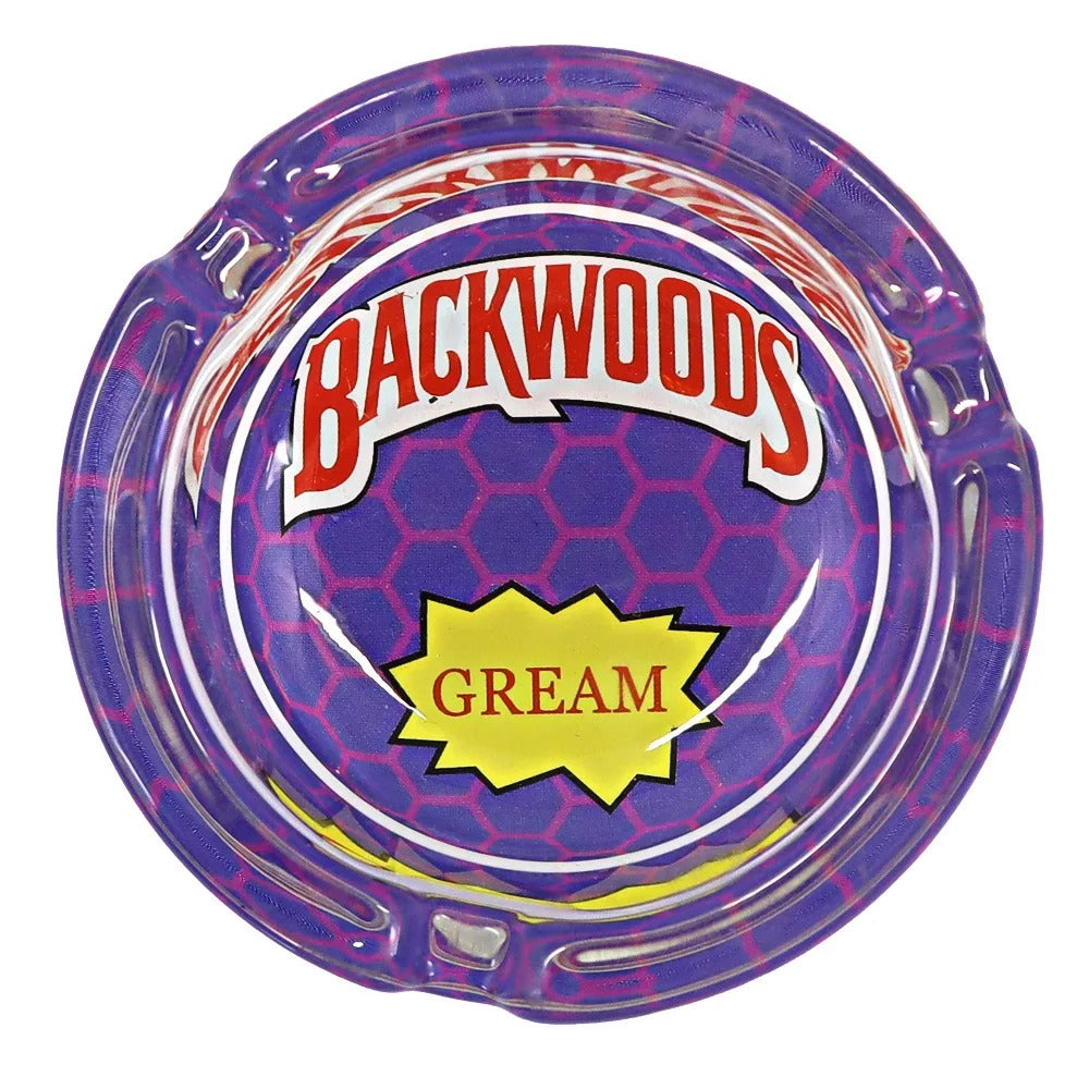 Backwoods 66mm Round Glass Ashtray — Buy in Nairobi Kenya | Royal Mist