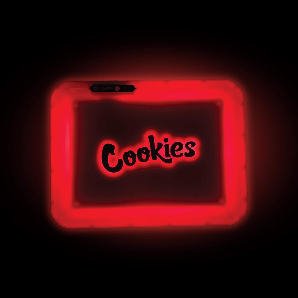 Cookies LED Rolling Tray lit up - Royal Mist Nairobi