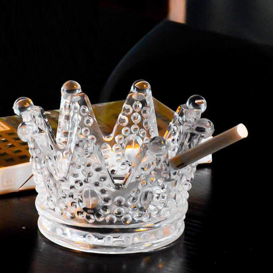 Crown Premium Glass Ashtray - Buy in Nairobi | Royal Mist