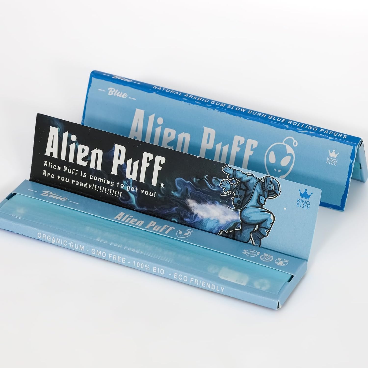 Alien Puff Blue Kingsize Rolling Papers Detail — Buy Online Nairobi | Royal Mist
