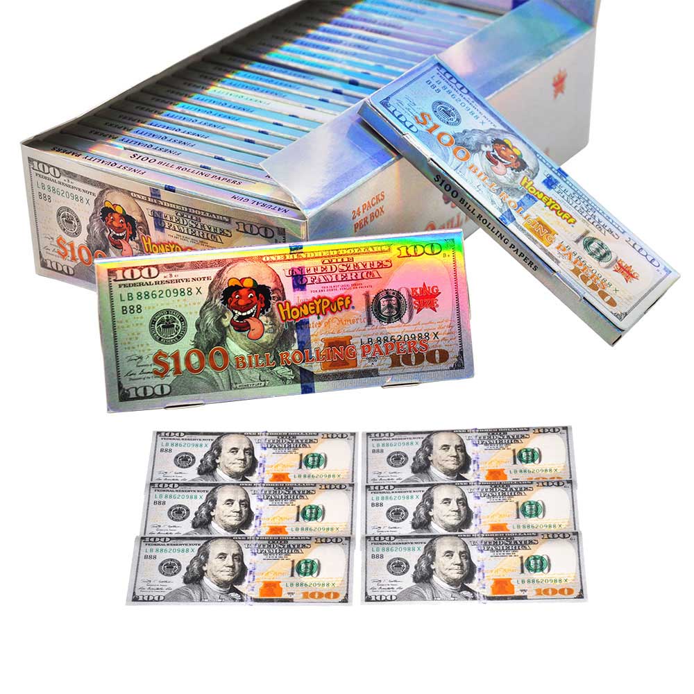 HoneyPuff Dollar Rolling Papers Full Pack View — Buy Nairobi Kenya | Royal Mist