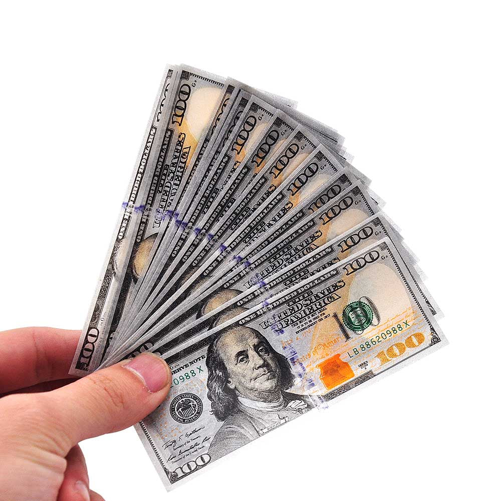 HoneyPuff Dollar Bill Rolling Papers Kingsize Booklet Front — Nairobi Kenya | Royal Mist