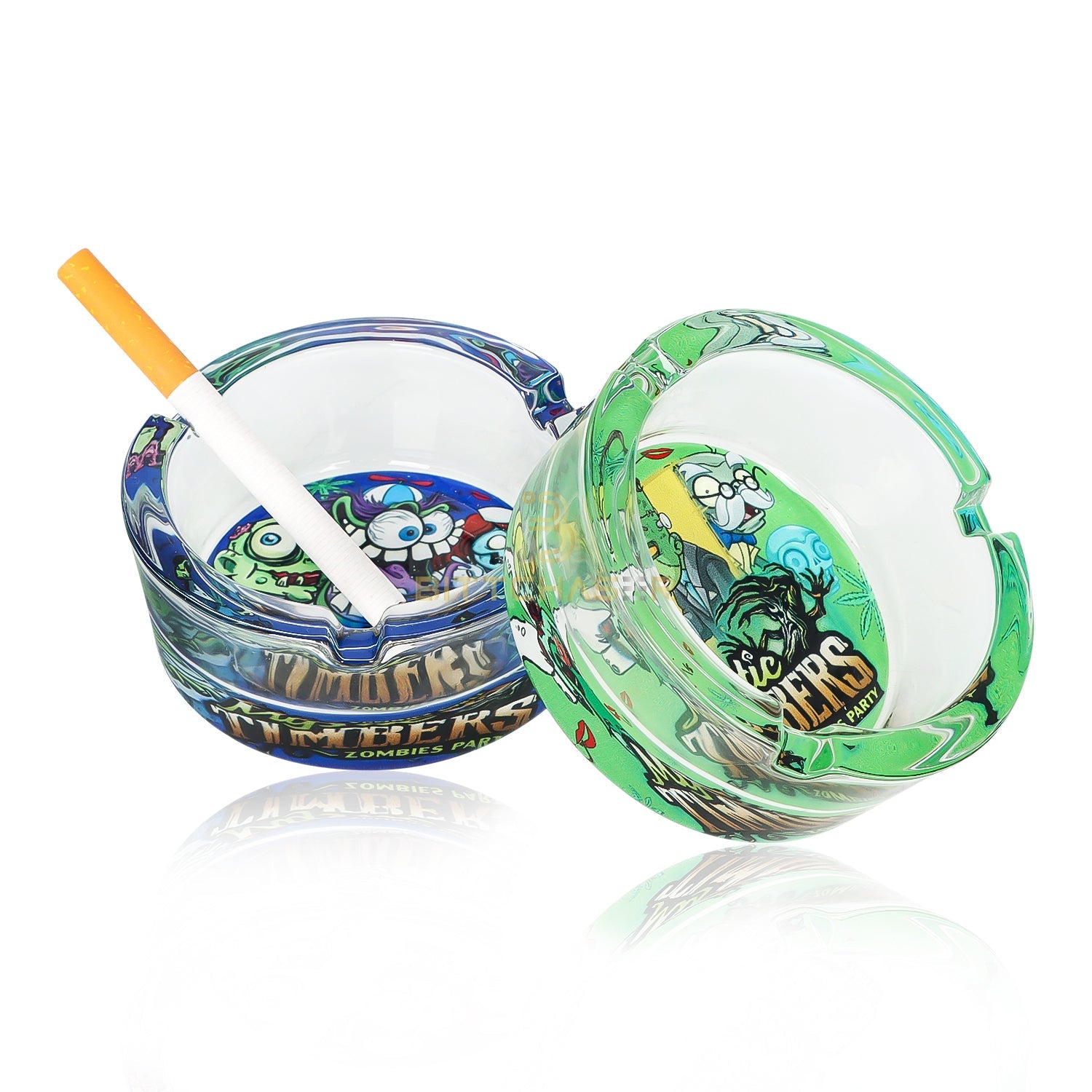 Mystic Timbers Zombie Party Round Glass Ashtray — Buy in Nairobi Kenya | Royal Mist