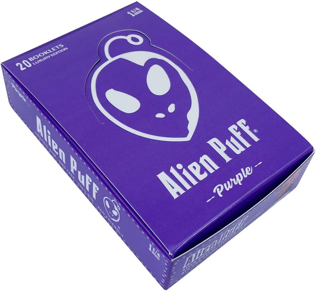 Alien Go Purple Rolling Papers Full Box — Royal Mist Nairobi Kenya