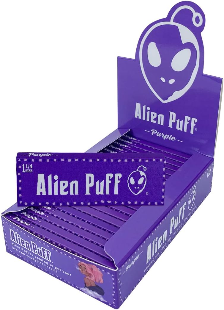 Alien Go Purple Rolling Papers Box — Nairobi Kenya Smoke Shop | Royal Mist