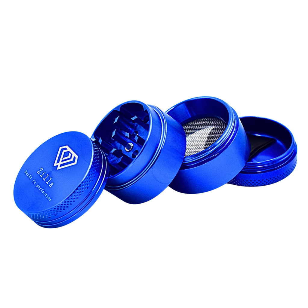 Zilla 50mm Small Aluminium Herb Grinder Blue – Buy Online Kenya Royal Mist