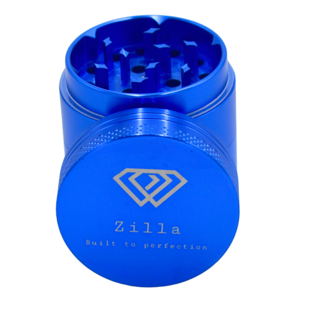 Zilla 60mm Medium Grinder Blue – Aluminium Herb Grinder Royal Mist Nairobi