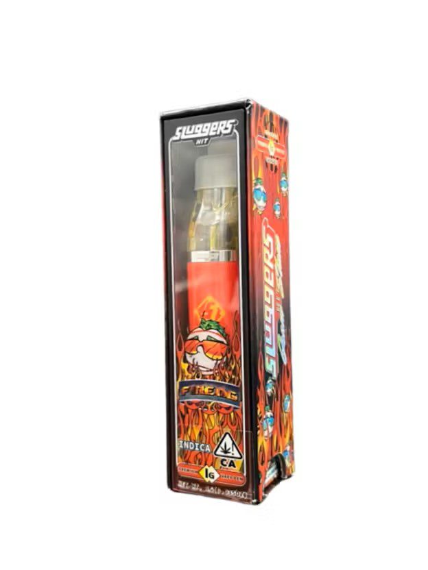Sluggers Hit Fire OG Indica 2000mg Gram Slam Disposable - Royal Mist Nairobi