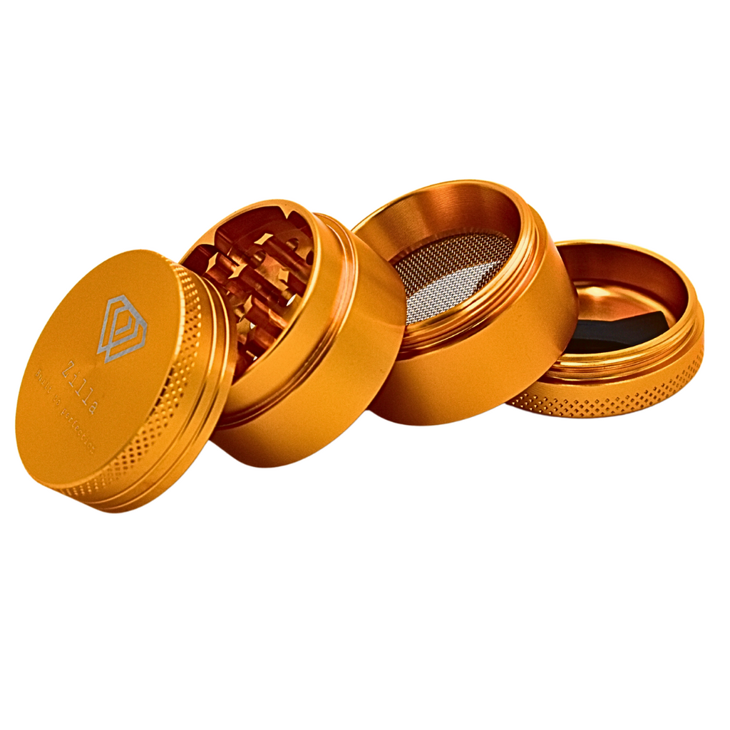 Zilla 40mm Pocket Grinder Gold – Buy Mini Herb Grinder Online Kenya