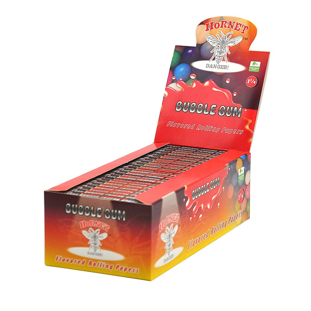 Hornet Bubble Gum Flavored Rolling Papers Box and Booklets — Buy in Nairobi Kenya | Royal Mist