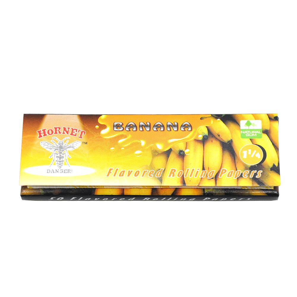 Hornet Banana Flavored Rolling Papers Detail — Buy Online Nairobi | Royal Mist