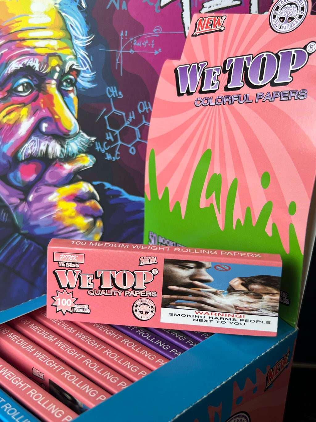 Wetop 1¼ Coloured Rolling Papers all colours — Royal Mist Kenya