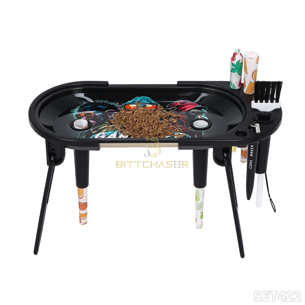 Rolling Console folded compact - Royal Mist Kenya