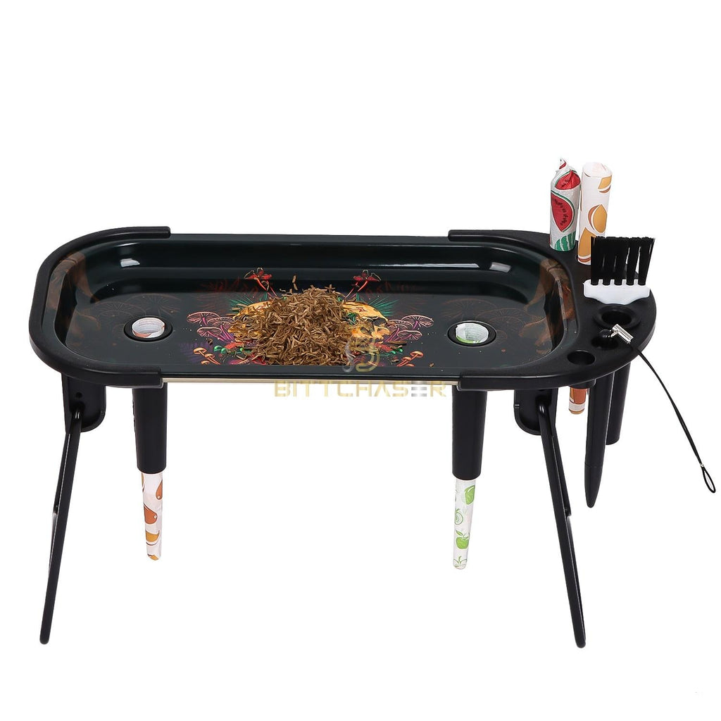 Metallic Rolling Console full setup - Kenya Smoke Shop