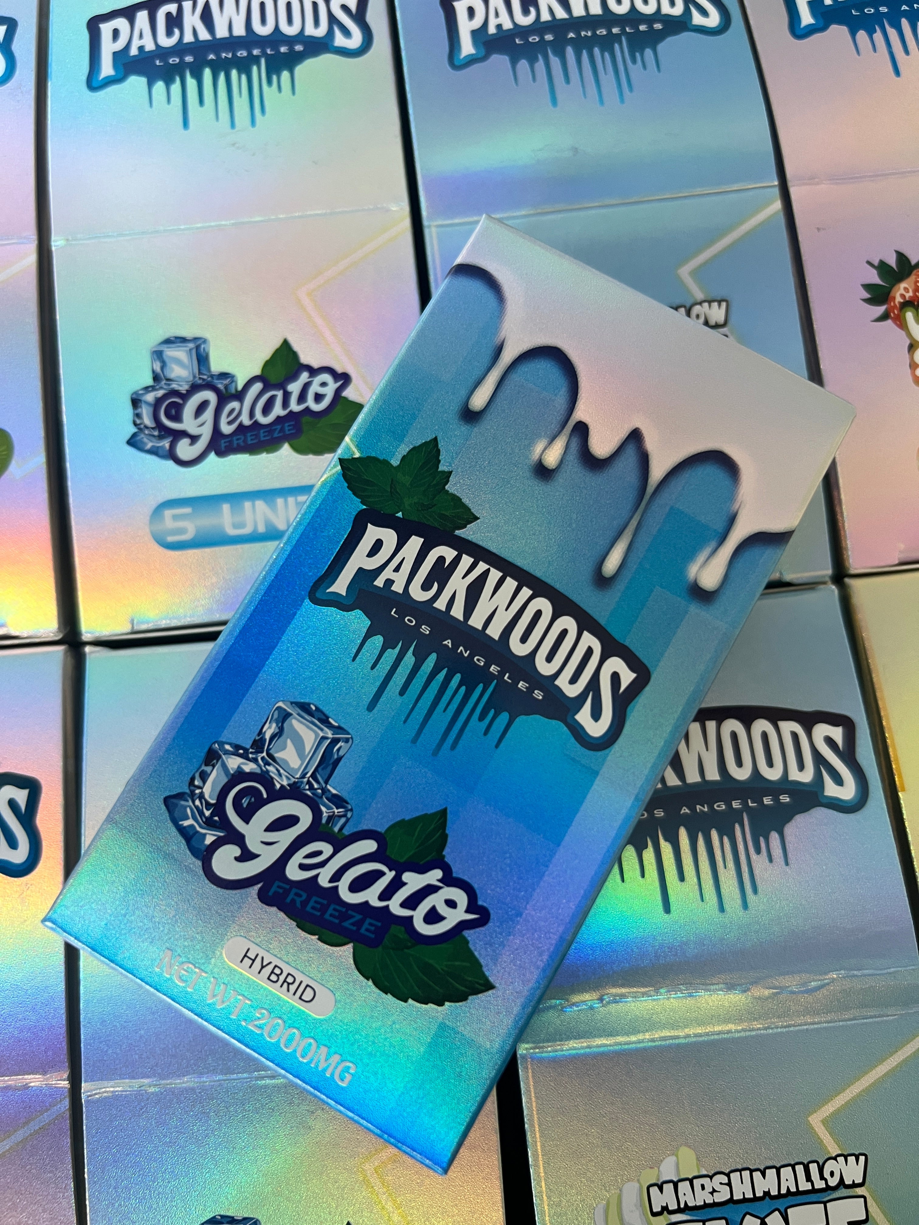 Packwoods LA Gelato Liquid Live Diamonds 2000mg Disposable - Royal Mist Nairobi