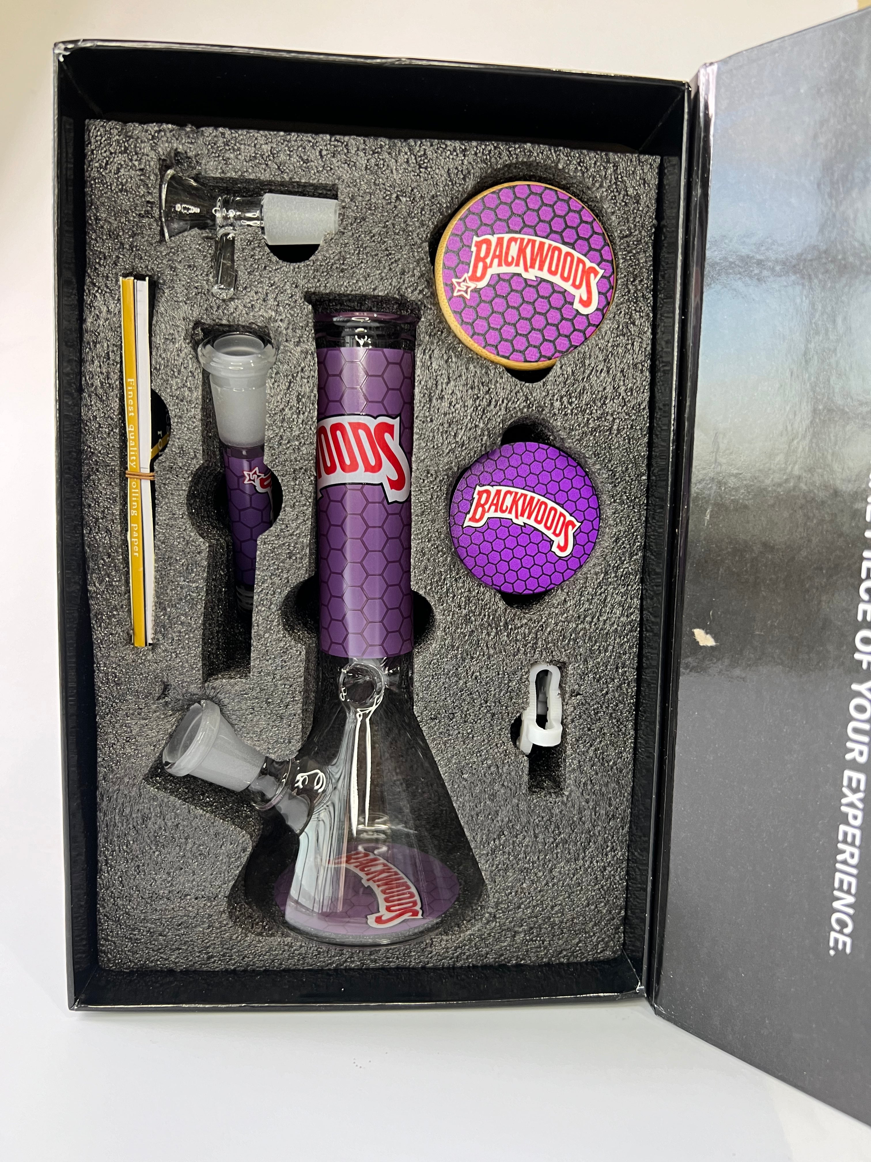 11 Inch Glass Bong Kit full set — Royal Mist Smoke Shop Kenya