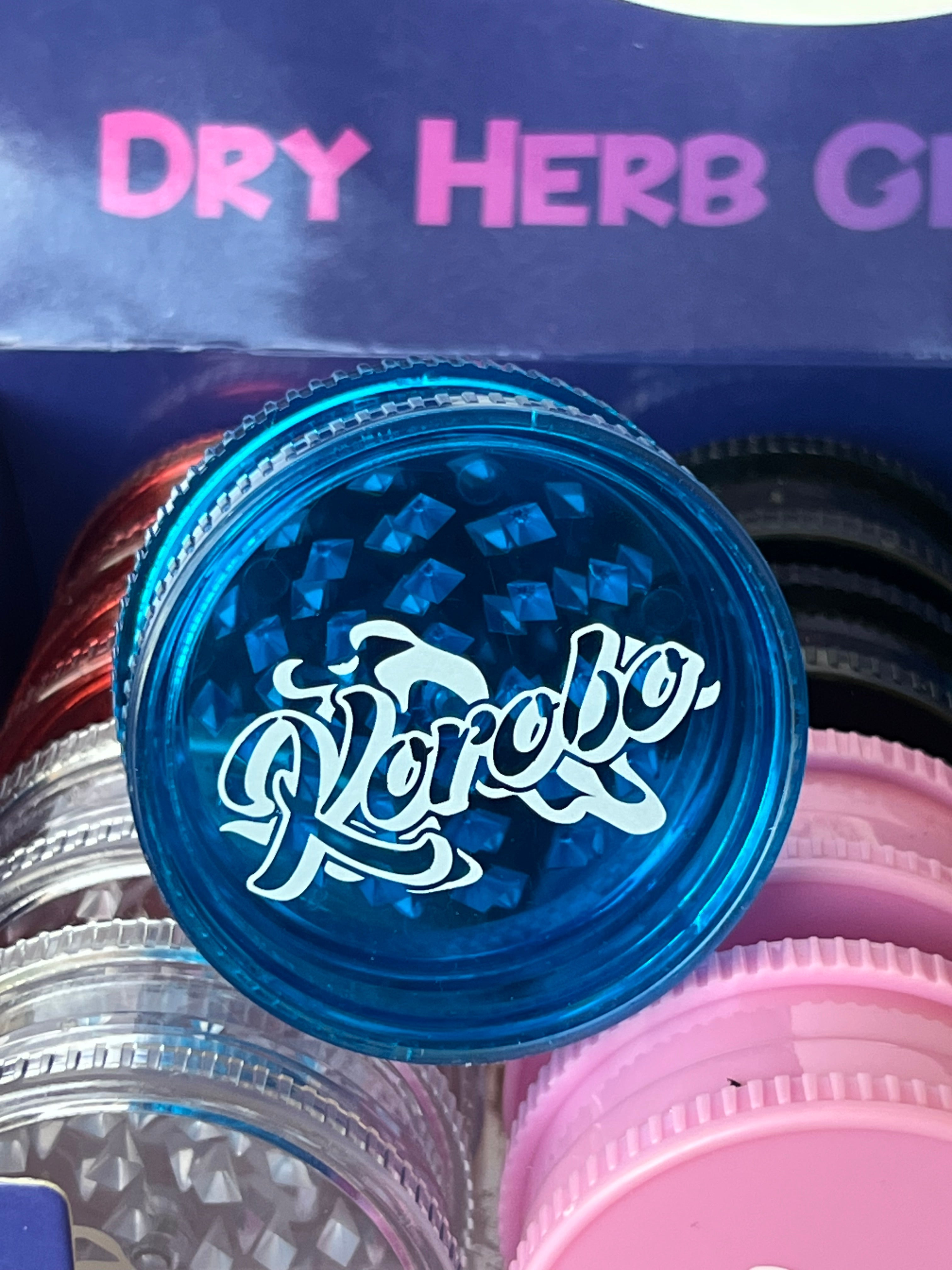 Korobo Acrylic Herb Grinder Kenya – Lightweight BPA-Free 6 Colour Grinder Nairobi