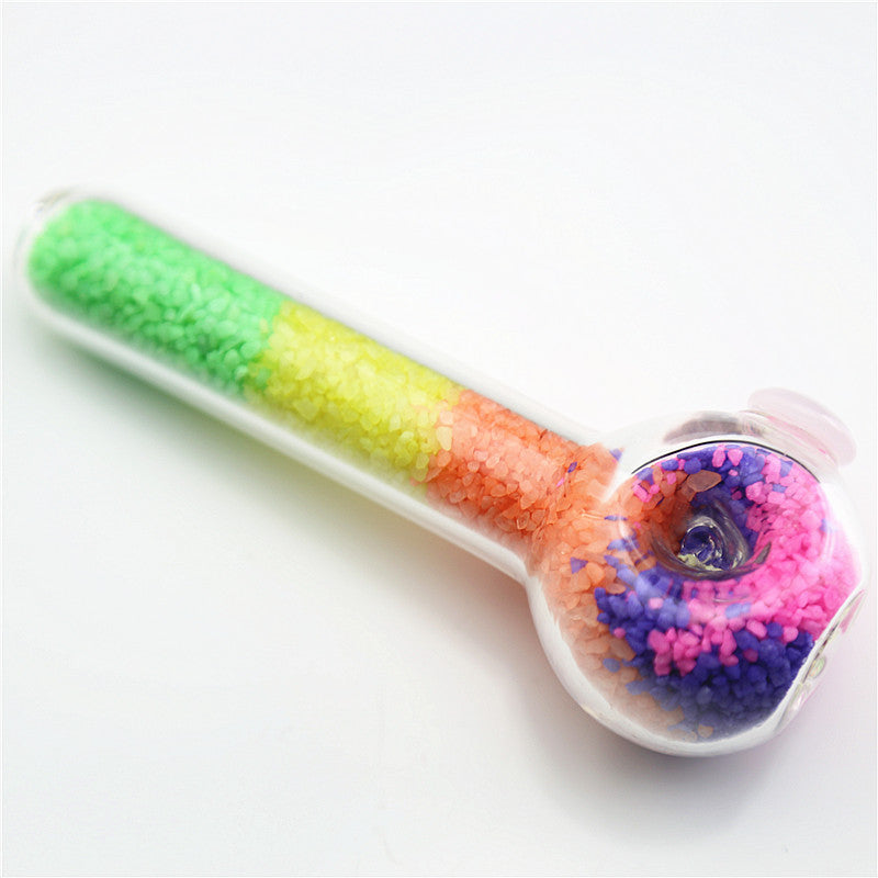 Hippculture Multicoloured Glass Pipes all colours — Royal Mist Kenya
