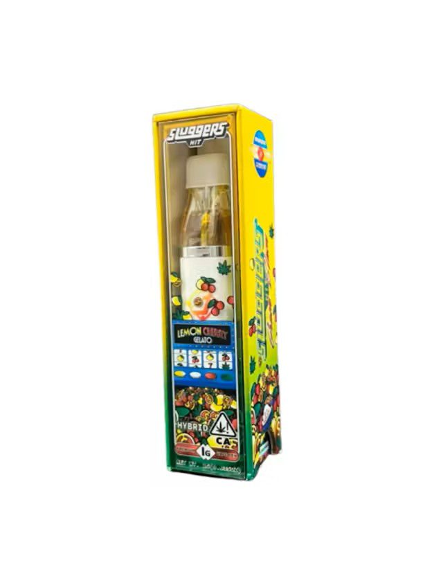 Sluggers Hit Lemon Cherry Gelato Hybrid 2000mg Gram Slam Disposable - Royal Mist Nairobi