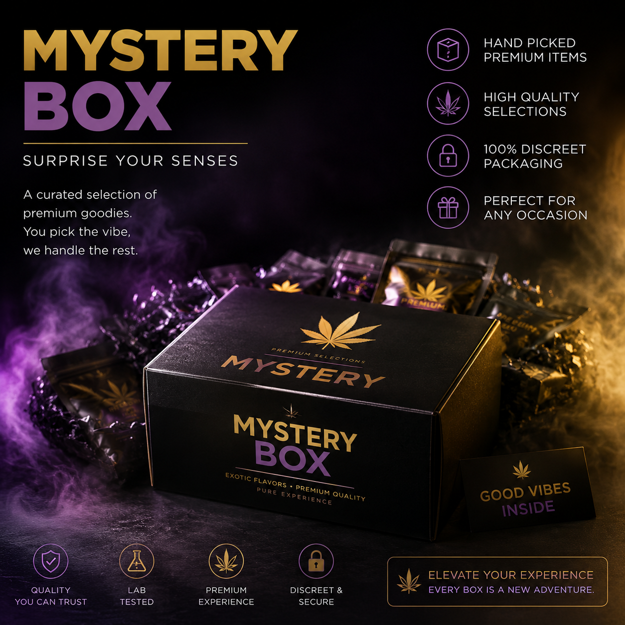 Mystery Mix Premium THCa Gummies 1000mg — Buy in Nairobi | Royal Mist