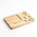 One Piece Wooden Rolling Tray - Royal Mist Nairobi