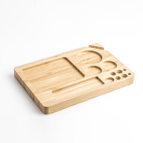 One Piece Wooden Rolling Tray - Royal Mist Nairobi