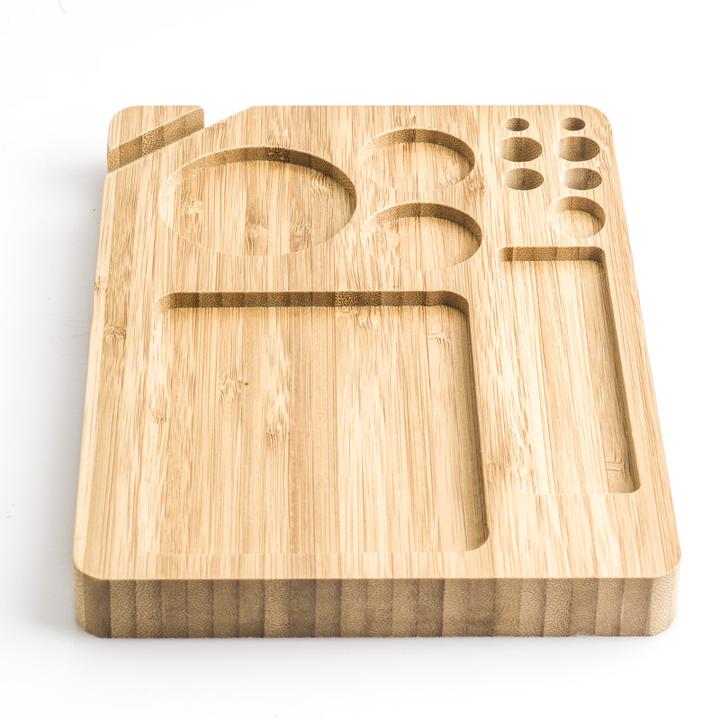 One Piece Bamboo Herb Tray Kenya Smoke Shop