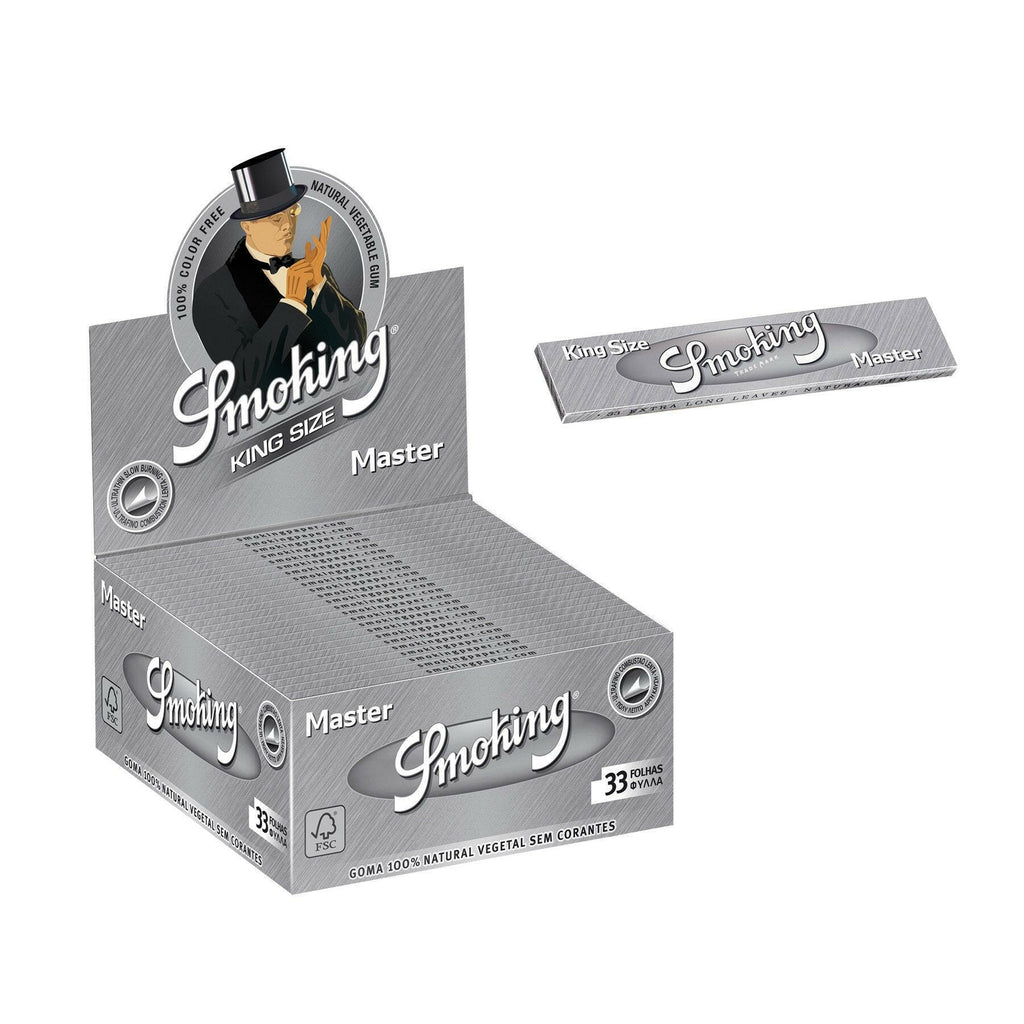Smoking Master King Size Slim Rolling Papers Box and Booklet — Buy in Nairobi Kenya | Royal Mist