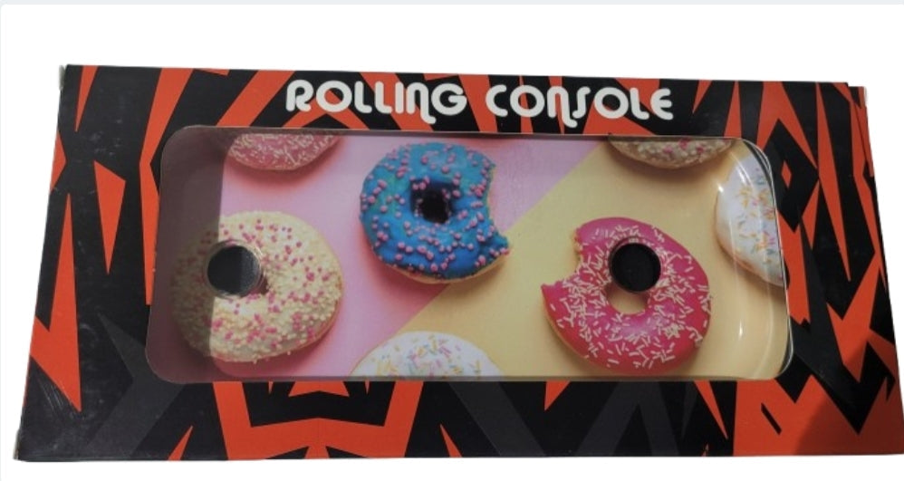 Foldable Metallic Rolling Station features - Royal Mist