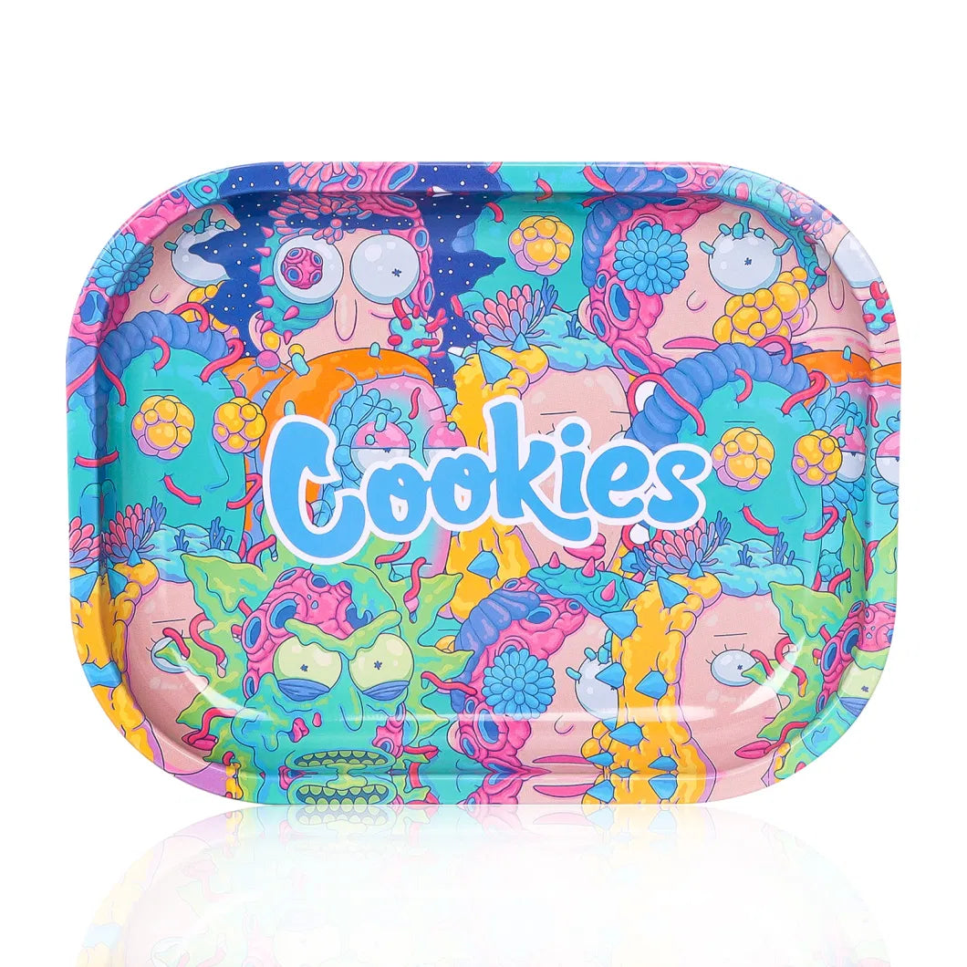 Cookies Design Small Metal Rolling Tray - Royal Mist Nairobi