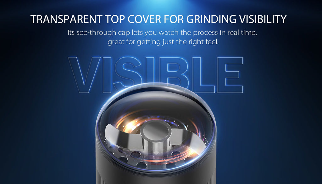 Yocan Veke zinc alloy blades and auto-reverse — Electric Herb Grinder Kenya | Royal Mist