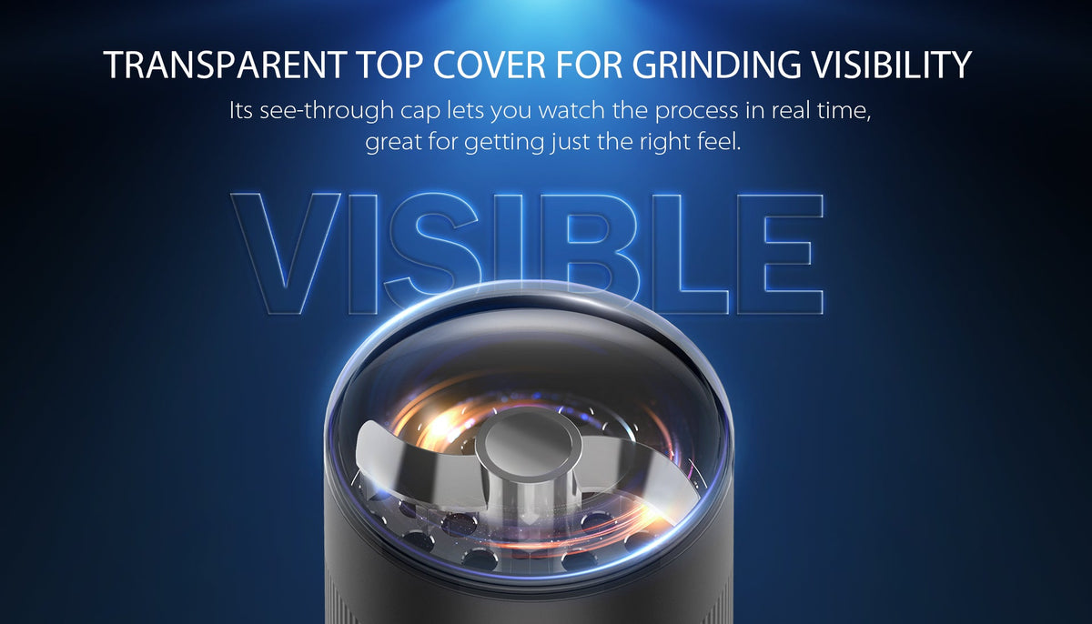 Yocan Veke zinc alloy blades and auto-reverse — Electric Herb Grinder Kenya | Royal Mist