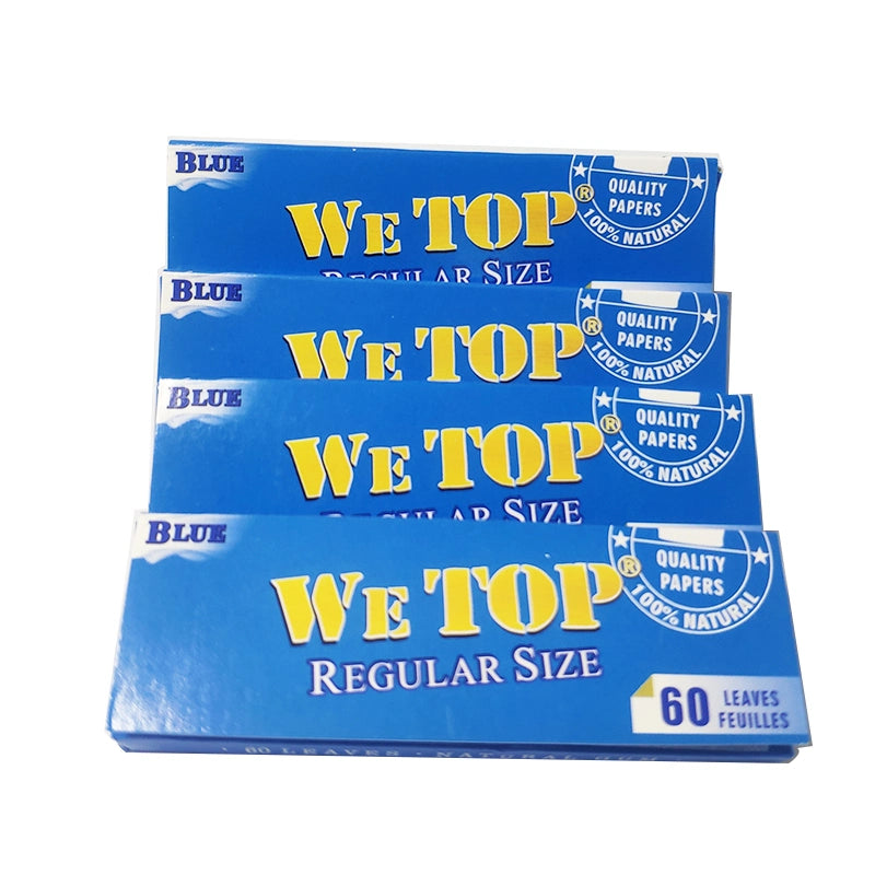 Wetop Blue Rice Papers open booklet — Royal Mist Kenya